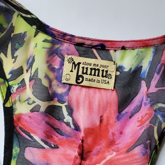 Show Me Your MuMu Floral Tank Size L - Picture 6 of 6